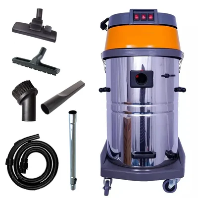 Driger 60 Litre, 4500 W Triple Motor Wet & Dry Vacuum Cleaner With All Accessories, 6 Month Warranty