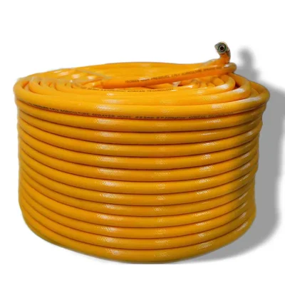 Autostudio 8.5 mm 5 Layers 50 meter Yellow HTP Hose Pipe | Suitable for Spraying Purposes