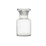 Cometek 60ml Chemicals Storage Narrow Neck Glass Stopper Soda Glass Reagent Bottle