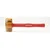 EVERTOOL 60mm PVC Plastic Soft Face Hammer