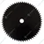 Heavy Duty 10 Pieces of 60 Teeth Black Carbon Steel Blade for Petrol Brush Cutter, BC-167
