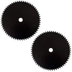 Heavy Duty 2 Pieces of 60 Teeth Black Carbon Steel Blade for Petrol Brush Cutter, BC-167