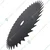 Heavy Duty 5 Pieces of 60 Teeth Black Carbon Steel Blade for Petrol Brush Cutter, BC-167