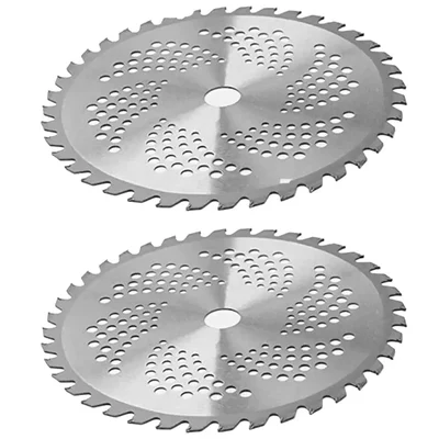 Heavy Duty 2 Pieces of 10 inch 60 Teeth TCT Blade For Petrol Brush Cutter, BC-164