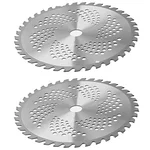 Heavy Duty 2 Pieces of 10 inch 60 Teeth TCT Blade For Petrol Brush Cutter, BC-164