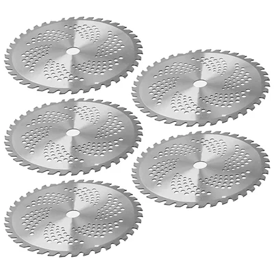 Heavy Duty 5 Pieces of 10 inch 60 Teeth TCT Blade For Petrol Brush Cutter, BC-164