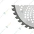 Heavy Duty 10 inch 60 Teeth TCT Blade For Petrol Brush Cutter