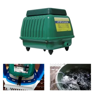Resun LP 60 Electrical Aquarium Air Pump, 240 L/hr Flow Rate /60W