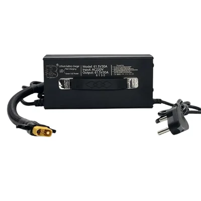 Bheemtek 61.5V 30A Digital Display Lithium Charger for 14S Agriculture Drone Li-Po Batteries