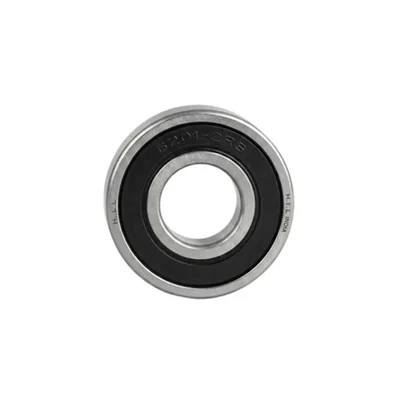 Premium Quality 12mm x 32mm x 10mm High Precision Double Rubber Sealed Deep Groove Wheel Ball Bearing 6201 2RS (Pack of 2)