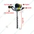 Kisankraft KK-PPDE-62, 2-stroke, 62 cc Earth Auger / Post hole digger with 4 inch Auger Bit