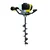 Kisankraft KK-PPDE-62, 2-stroke, 62 cc Earth Auger / Post hole digger with 8 inch Auger Bit