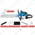 Professional 62-cc Petrol Chainsaw | Wood Cutting Machine with 22 inch Guide Bar and Free Accessories