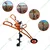 Heavy Duty 63-cc Trolley Type Single Wheel Earth Auger / Post hole digger with 12 inch Auger Bit