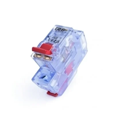 Premium Quality 63A MCB EV Protection Transparent Casing Single Pole DC Circuit Breaker