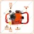 Heavy Duty 2-stroke, 63-cc Without Bit For Earth Auger/ Post Hole Digger Machine with Free Accessories