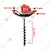Heavy Duty 63 cc 2 Stroke Earth Auger / Post Hole Digger / Earth Drill Machine With 4 Inch Bit