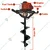 RBD Professional 2-stroke, 63-cc Petrol Operated Earth Auger / Post hole digger with 10 inch Auger Bit (2-Year Warranty)