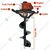 RBD Professional 2-stroke, 63-cc Petrol Operated Earth Auger / Post hole digger with 12 inch Auger Bit (2-Year Warranty)