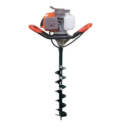 AIVA ITALY 2-stroke 63-cc Earth Auger with 4 inch Auger Bit | AV-6300EA