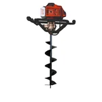 RBD Professional 2-stroke, 63-cc Petrol Operated Earth Auger / Post hole digger with 6 inch Auger Bit (2-Year Warranty)