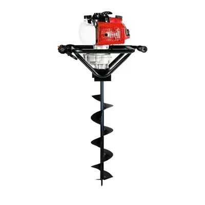 Greenleaf 63-cc 2-stroke Petrol Earth Auger / Post hole digger with 6 inch Auger Bit