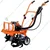 Vinspire 3HP 2 Stroke 63CC Heavy Duty Mini Petrol Power Tiller Machine For Agriculture & Gardening