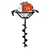 Neptune AG-63S, 63-cc Earth Auger / Post hole digger with 6 inch Auger Bit