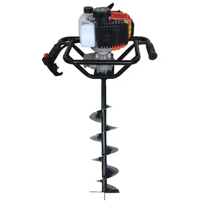 VI Power Gold 63 cc 2 Stroke Earth Auger / Post Hole Digger Machine With 8 Inch Bit | VP 830