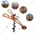 Heavy Duty 63-cc Trolley Type Single Wheel Earth Auger / Post hole digger with 10 inch Auger Bit