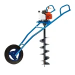 Greenleaf 63-cc Trolley Type Earth Auger with 8 inch Auger Bit