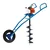 Greenleaf 63-cc Trolley Type Earth Auger with 8 inch Auger Bit