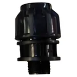 Male Threaded 63 mm HDPE Pipe Straight Connector Coupler (Pack Of 5)