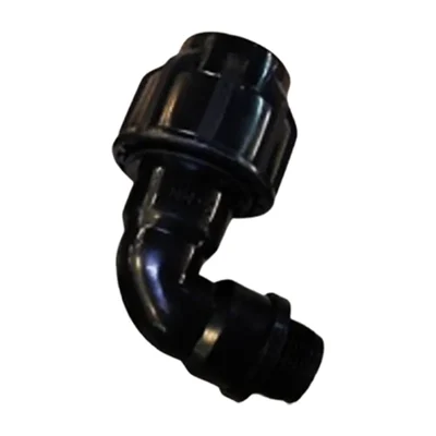 63mm Plastic 90 Degree Union Elbow Quick Connector High Pressure Resistance Irrigation Watering Fittings (Pack Of 5)