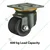 Heavy Duty 600 kg Load Capacity 2.5 inch (63 mm) Swivel Type Double Ball Bearing PA Nylon Caster Wheel