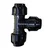 63mm 3 Way Tee Corner PP Compression Pipe Fittings Irrigation for Water Supply (Pack of 2)
