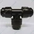 63mm 3 Way Tee Corner PP Compression Pipe Fittings Irrigation for Water Supply (Pack of 2)