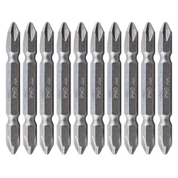 Premium Quality 65 mm 10 Pcs Double Sided Screwdriver Bit Set