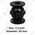 Premium Quality 2.5 inch Piston type Non Return Valve with Flange for irrigation use