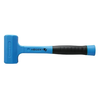 Högert Technik HT3B091 680g Dead Blow Hammer – Non-Marring Shot-Filled Assembly Tool with Fibreglass Handle