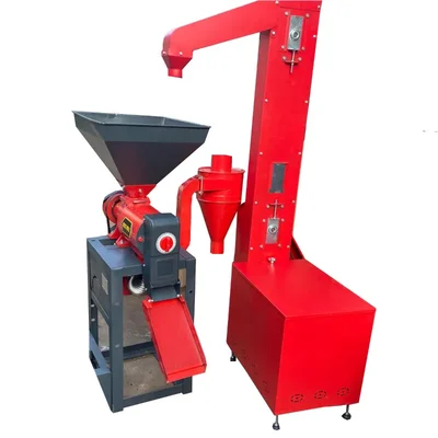 6N70 Rice Mill with Elevator and with 10 HP Motor