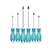  Total 6 Pcs Round Blade Screwdriver Set (THT250606)