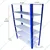 Alija 78 x 47 x 12 inch 6 Shelves Multipurpose Storage Rack With Accessories (22 Gauge Shelves & 16 Gauge Angle)