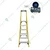 Youngman FRP Fiberglass 5-Step Swing Type - Platform Ladder Including Tool Storage Platform at The Top (5 Steps + Platform)