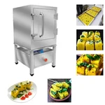Heavy Duty Stainless Steel 304 Gas Operated 6 Tray Dhokla Making Machine