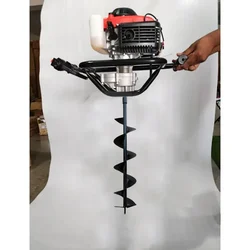 Heavy Duty 4 Stroke 82 cc Earth Auger with 6 inch Auger Bit | Post Hole Digger Machine