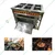 Commercial 42x30x32 inch 6 burner range with Pizza oven, Stainless Steel Body
