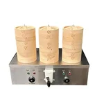 Premium MF-6F 2.5KW Electric Dimsum Machine with 6 Compartments for Commercial Dumpling Steaming & Temperature Control