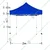 6X6 feet Heavy Duty Waterproof UV Protective Foldable Gazebo Tent 2X2 M Canopy Pop-up Tent