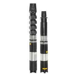 Kirloskar 6 HP 3 Stage 15Cm(6") 3Phase Water Filled Borewell Submersible Pump, 124ft Head - 1 Year Warranty (KS6G-0603R)